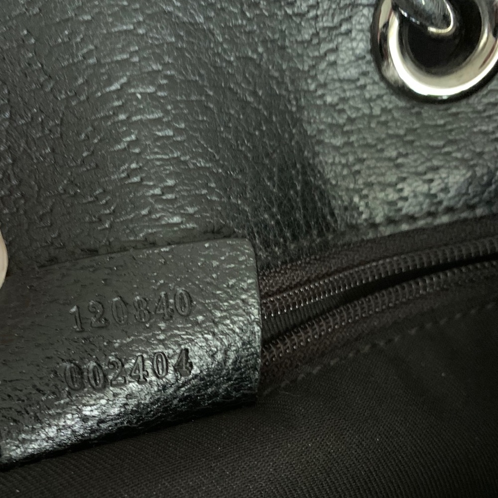 Gucci GG canvas eclipse tote black authentic - Picture 8 of 8